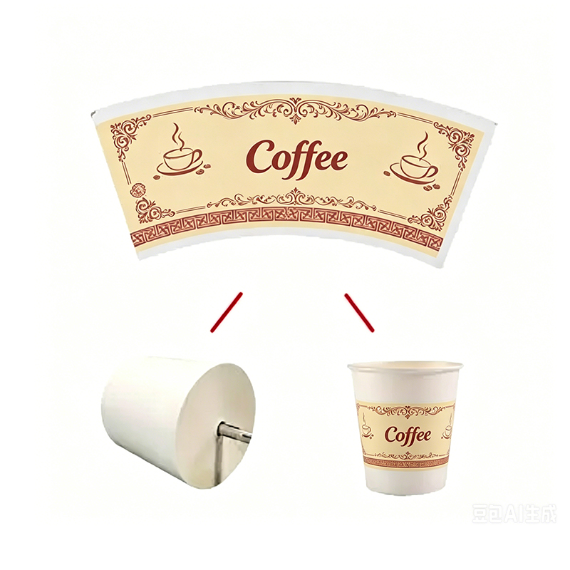 PE Coated Paper Cup Fan
