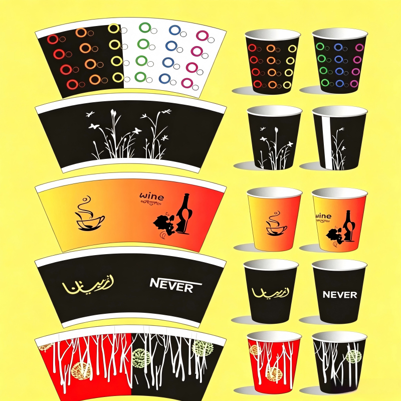 PE Coated Paper Cup Fan