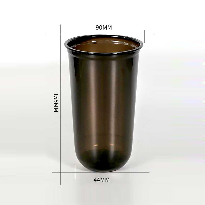 90mm U Shape Colored PET Cup