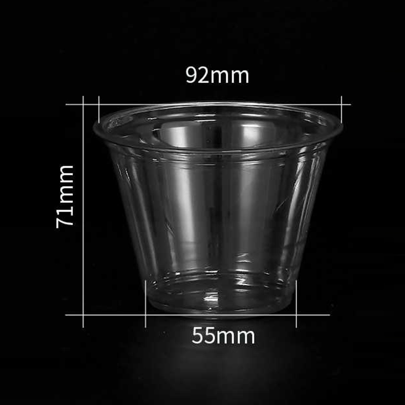92mm Clear PET Cup