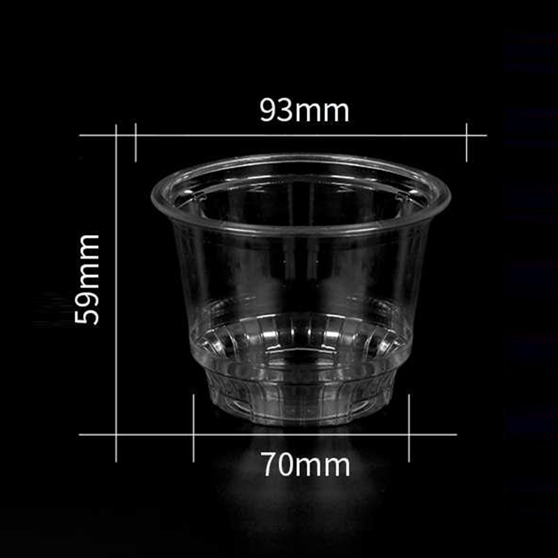 92mm Clear PET Ice Cream Cup